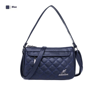 Bolso Bandolera de Cuero PU Texturizado Suave - Image 11