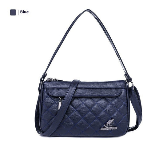 Bolso Bandolera de Cuero PU Texturizado Suave - Image 11