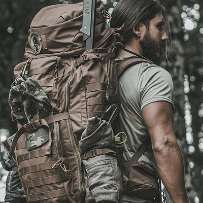 Mochila Táctica Camuflaje Unisex para Aventuras
