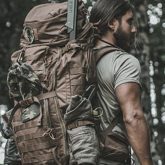Mochila Táctica Camuflaje Unisex para Aventuras