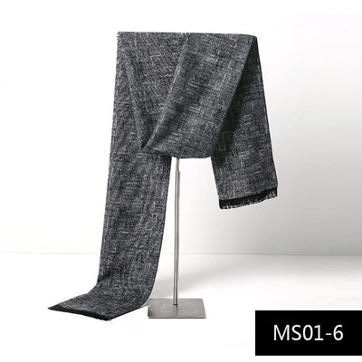 Bufanda de Cachemira para Hombre Otoño Invierno - Image 18