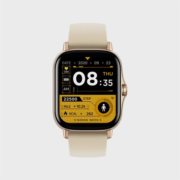 Reloj Inteligente con Pantalla de Cristal, Llamadas Bluetooth y Monitor de Frecuencia Cardíaca