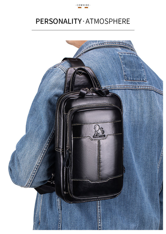 Bolsa Cruzada para Hombre - Mochila de Pecho con Bandolera - Image 11