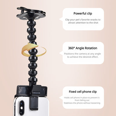 Soporte de Cámara para Mascotas - Clip Selfie para Fotos Perfectas de Perros y Gatos - Image 6