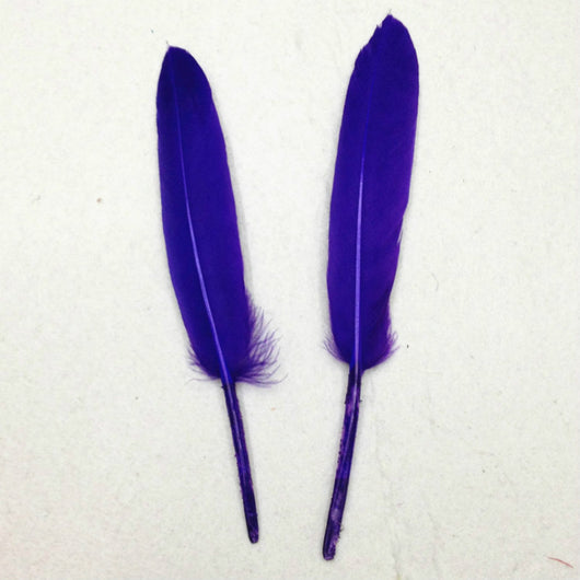 Navaja de Plumas de Ganso Colorida para Cortes de Cabello DIY - Image 5