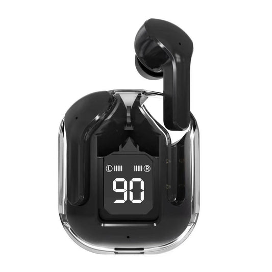 Auriculares Bluetooth True Wireless con Estuche Cápsula Espacial Transparente - Image 2