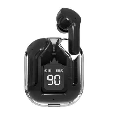 Auriculares Bluetooth True Wireless con Estuche Cápsula Espacial Transparente - Image 2