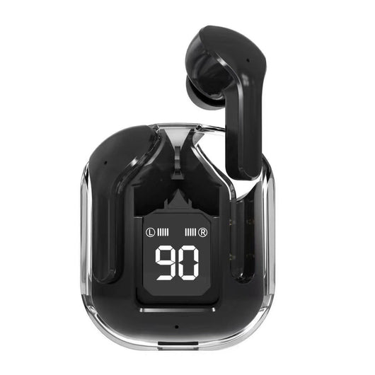 Auriculares Bluetooth True Wireless con Estuche Cápsula Espacial Transparente - Image 2