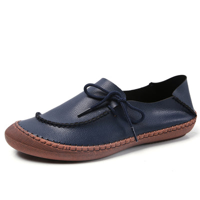 Zapatos Casuales de Cuero Talla Grande para Mujer - Diseño Versátil 2 en 1 - Image 14
