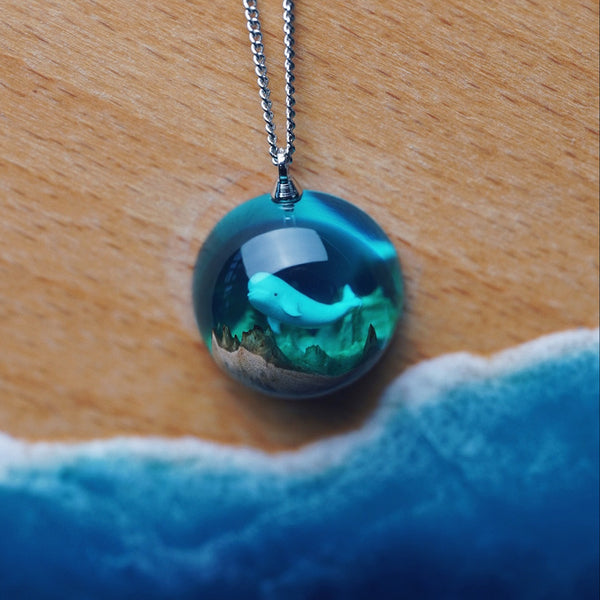 Collar Colgante Gota de Agua - Esencia del Océano