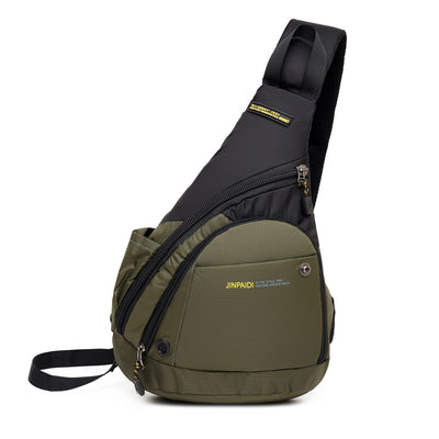 Bolsa Retro de Pecho con Correa Cruzada para Hombre - Image 3