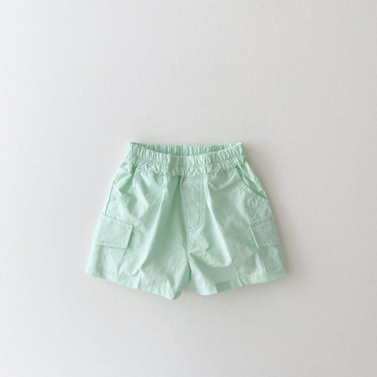 Shorts de Algodón Puro para Niños - Colores Lisos - Image 10