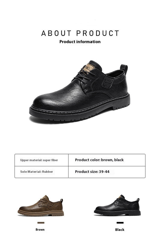 Zapatos de Cuero para Hombre: Estilo Ejecutivo y Confort Casual - Image 9