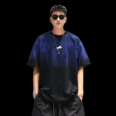 Playera Degradada Talla Grande para Hombre - Cómoda y Moderna - Image 4
