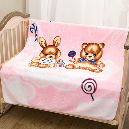 Manta Reversible Estampada Nube Súper Suave y Cómoda - Image 13