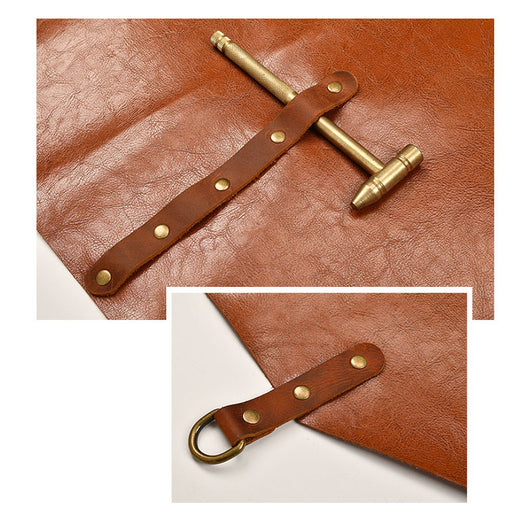 Delantal de Cuero Genuino Cowhide - Image 9
