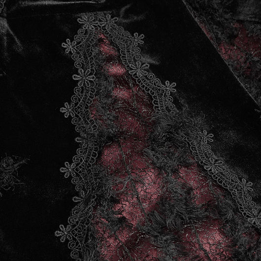 Vestido Gótico Vintage con Tirante Único para Mujer - Image 15