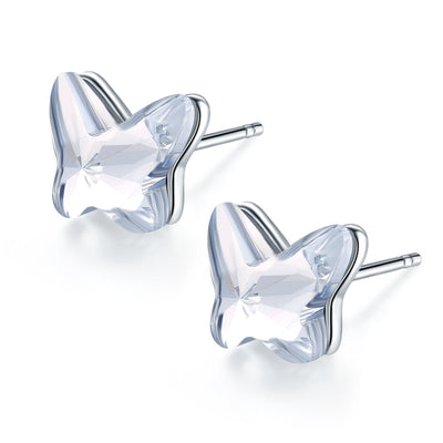 Aretes de Cristal con Diseño de Mariposa - Image 9