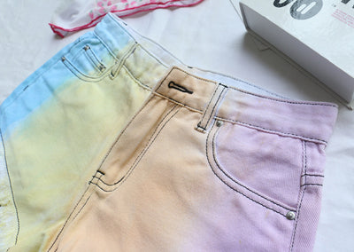 Pantalones Vaqueros Degradados Multiuso para Mujer - Image 10