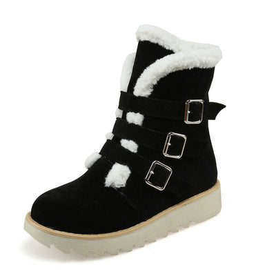 Botas de Nieve Talla Grande con Hebilla - Comodidad Total en Invierno - Image 4