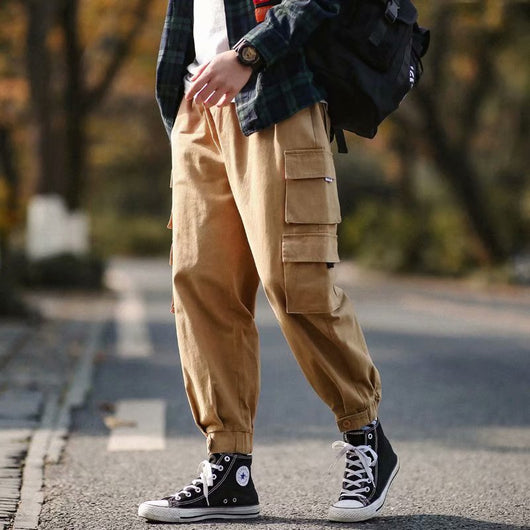 Pantalones Deportivos Casuales Holgados para Estudiantes - Image 3