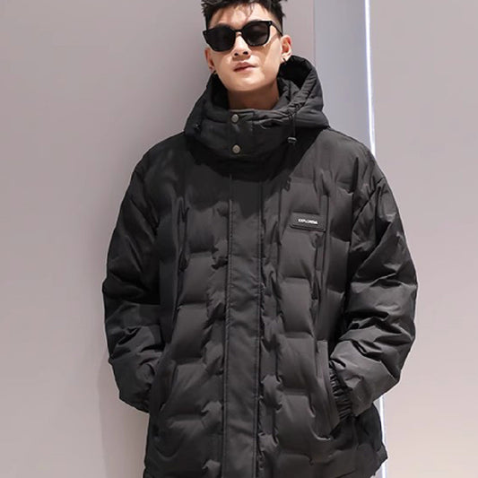 Chaqueta de Plumón de Pato Blanco 90% para Hombre - Abrigo Térmico Premium