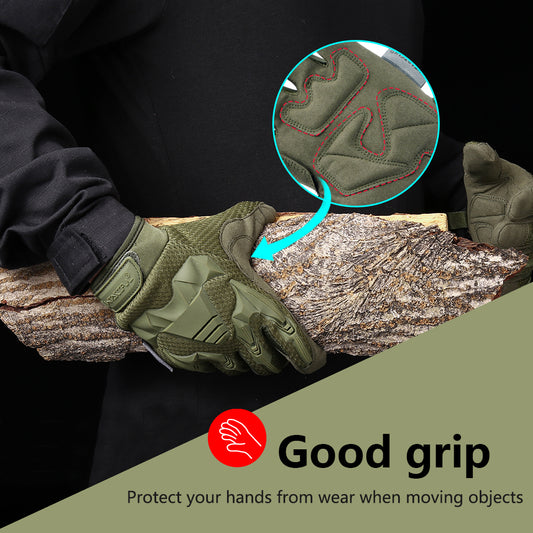 Guantes Tácticos Camuflaje para Ciclismo y Escalada
