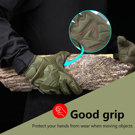 Guantes Tácticos Camuflaje para Ciclismo y Escalada