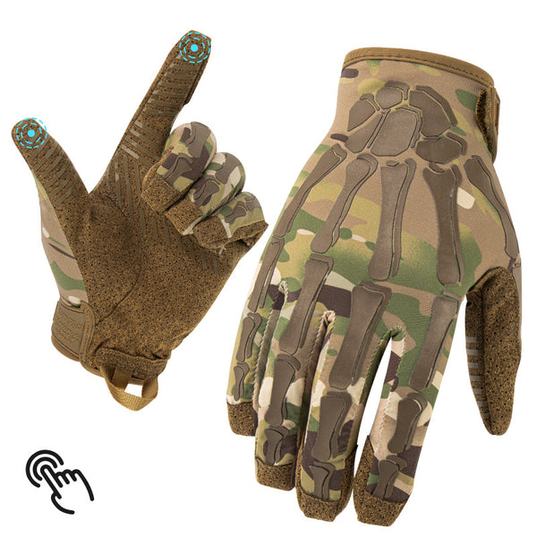 Guantes Tácticos Ice Silk Antideslizantes con Protección Solar y Pantalla Táctil