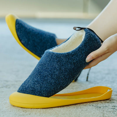 Pantuflas de Algodón Desmontables 2 en 1 Antideslizantes para Casa - Image 10