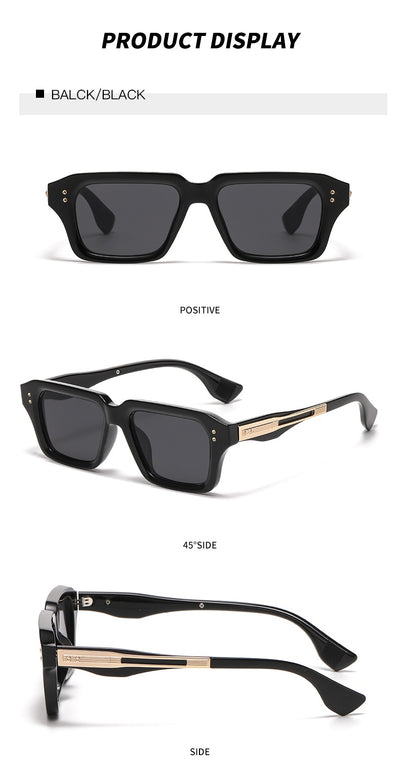 Gafas de Marco Cuadrado Beige Estilo Europeo - Reloj de Tendencia Chic - Image 21
