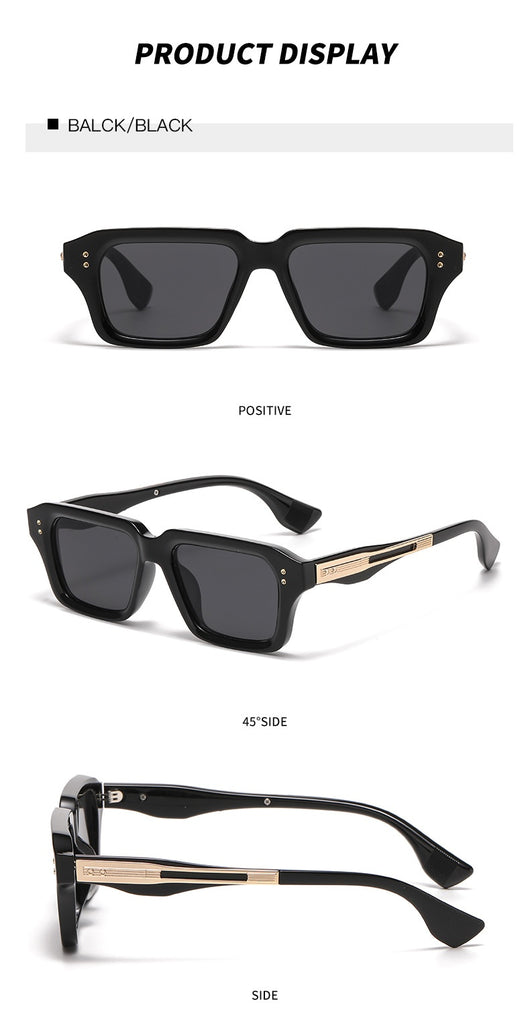 Gafas de Marco Cuadrado Beige Estilo Europeo - Reloj de Tendencia Chic - Image 21