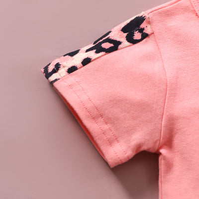 Conjunto Infantil Estampado de Letras - Pantalón Corto y Remera - Image 9