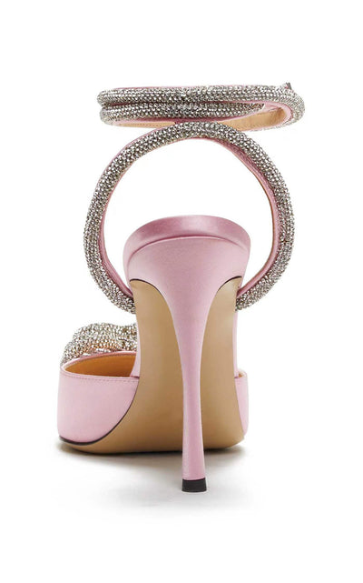 Sandalias Elegantes con Corazones de Cristal Brillante - Diseño Versátil - Image 14