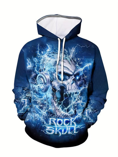 Sudadera Holgada Estampada para Hombre - Image 20