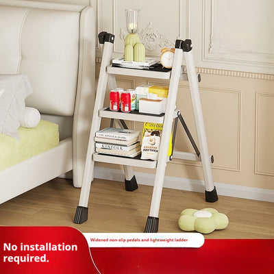 Escalera Telescópica Plegable de 4 Escalones Ultraligera - Image 3