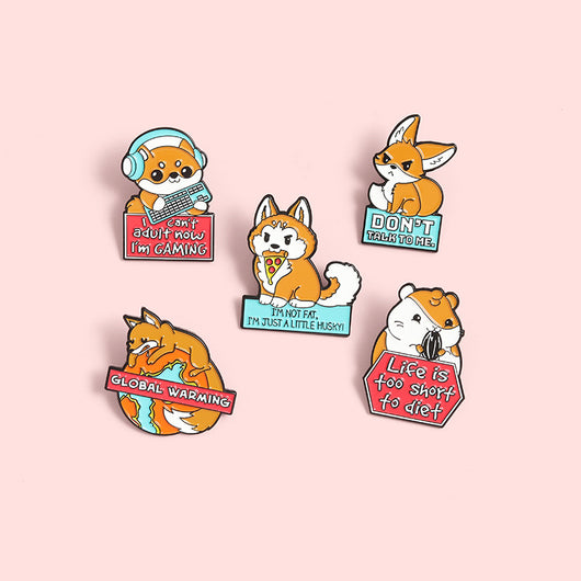 Broche de Animales Adorables - Colección Creativa de Dibujos Animados - Image 3