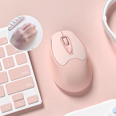 Ratón Inalámbrico Dual Bluetooth con Carga Silenciosa para Oficina y Juegos - Image 15