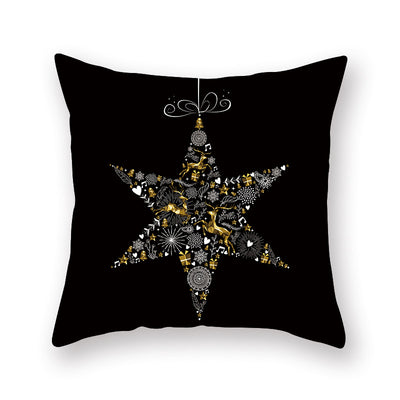 Funda de Almohada Piel de Durazno Estampada para Sofá y Oficina - Image 11