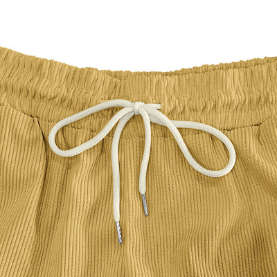 Shorts Holgados de Lino para Hombre - Corte Recto y Cierre de Cordones - Image 17