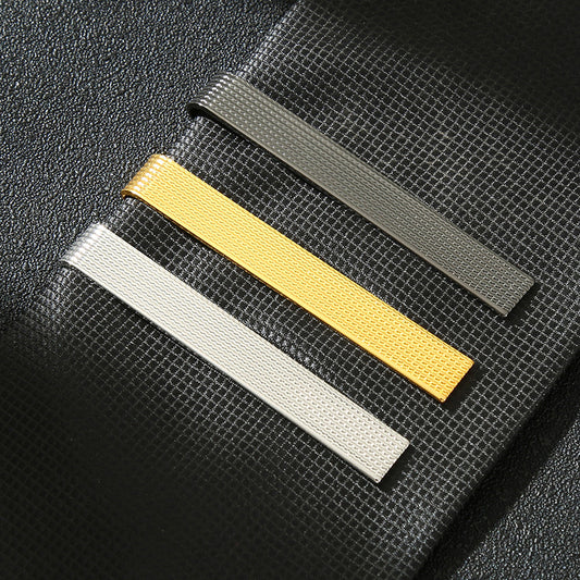Clip para Corbata Elegante Minimalista en Color Sólido