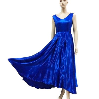 Vestido de Gala Escotado sin Mangas con Espalda Descubierta y Moño - Image 4