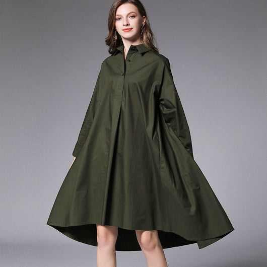 Vestido Camisa Suelto para Mujer - Diseño Moderno y Versátil - Image 7