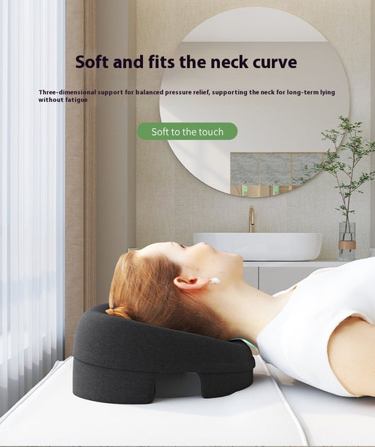 Almohada Masajeadora Facial con Espuma Viscoelástica y Orificio Ergonómico - Image 13