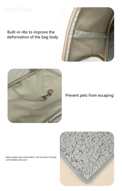 Mochila Transparente para Mascotas - Viajes Seguros para Gatos y Perros - Image 17