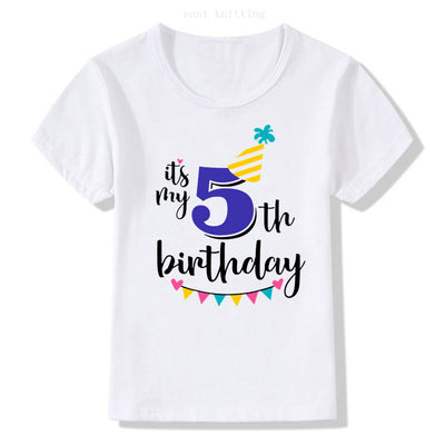 Playera Infantil con Número de Cumpleaños - Image 15
