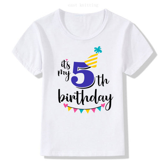 Playera Infantil con Número de Cumpleaños - Image 15