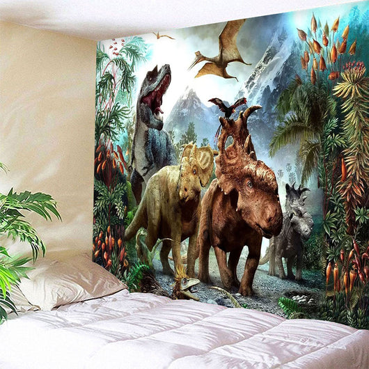 Tapete de Playa Dinosaurio para Pared - Image 3