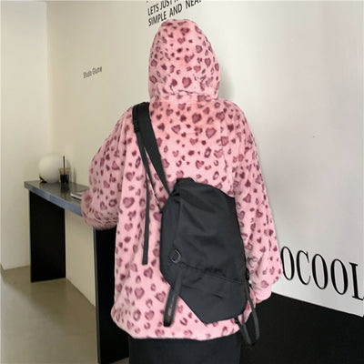Ropa de Lana de Cordero y Algodón Suelta y Gruesa - Image 11