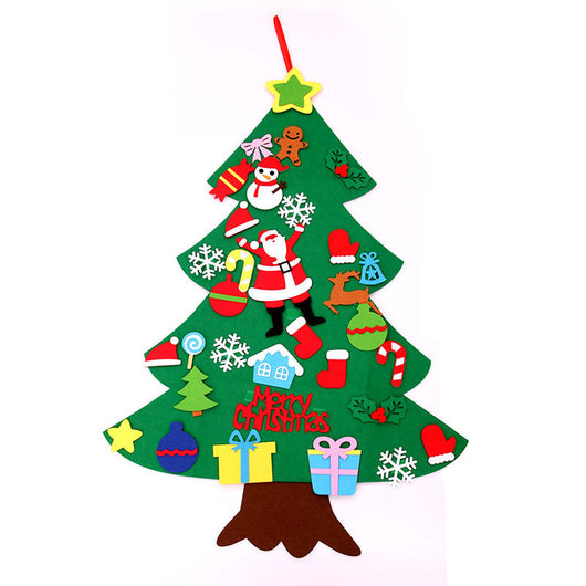 Árbol de Navidad de Fieltro Gigante DIY - Decoración Navideña Interactiva - Image 4
